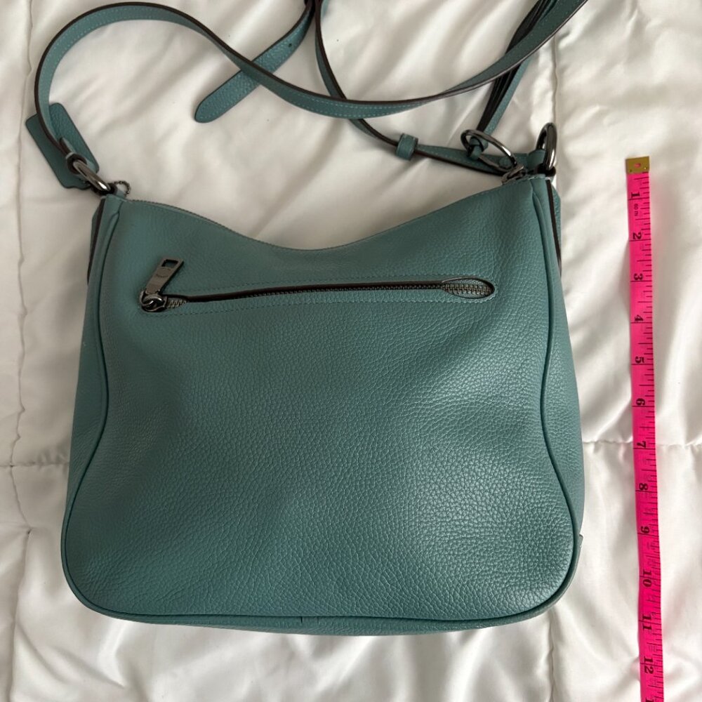 Coach Chaise Crossbody in Polished Pebble Leather Marine Classic Luxury - Picture 8 of 13